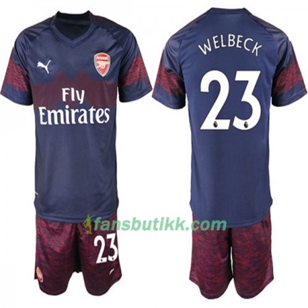 Fotballdrakt Arsenal Danny Welbeck 23 Barn Bortetrøye 2018-2019 Kortermet